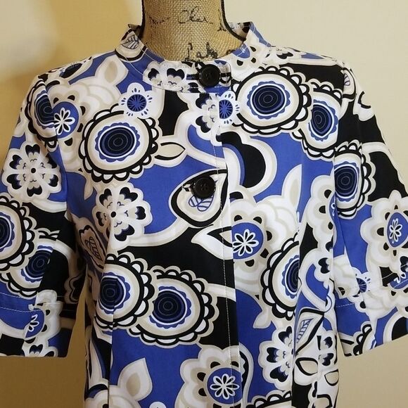 Madison Floral print Double Stitched Jacket size Medium - Picture 3 of 11